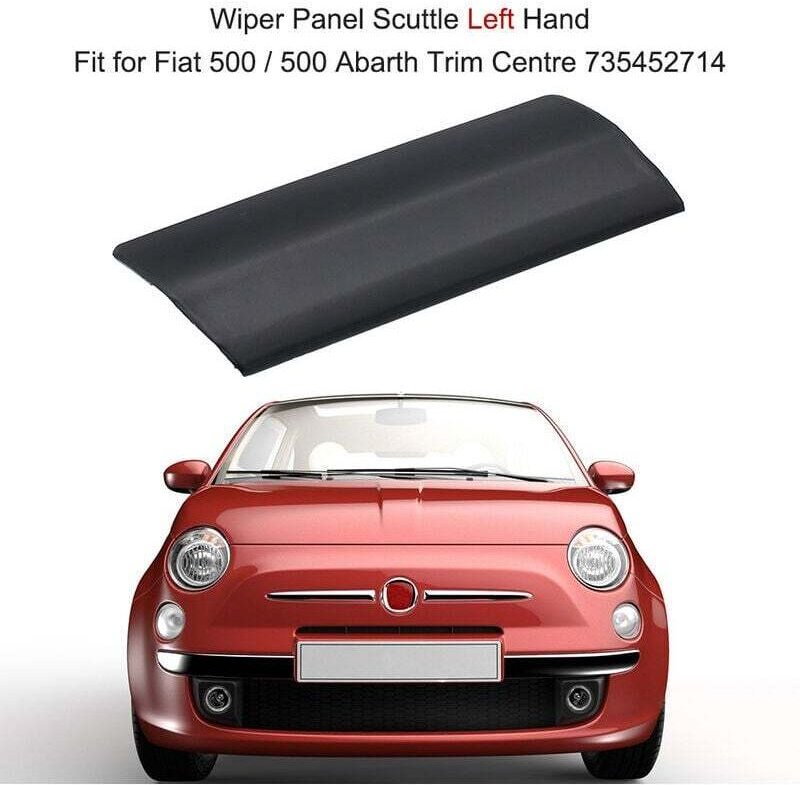 Fiat 500/500 Abarth Verkleidungs-Mitte Wischerpaneel 735452714 - Links