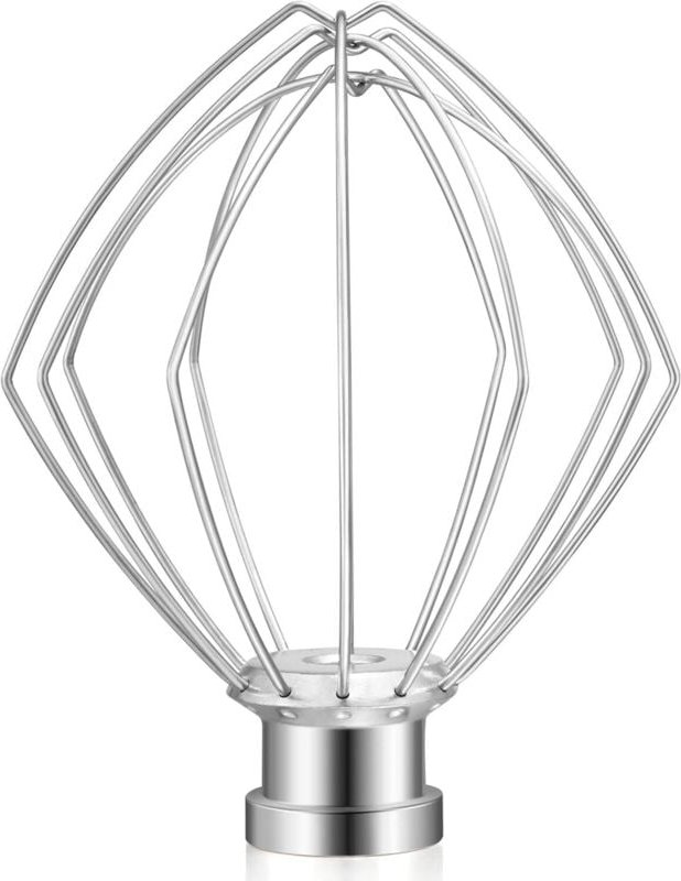 1 Stück Schneebesen aus Draht für Mixer mit kippbarem Kopf, Schneebesen für Eiercreme, Mayonnaise-Schneebesen aus Edelst...