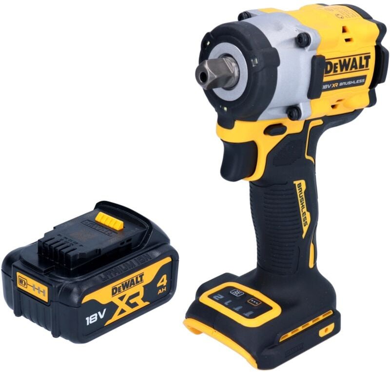 DeWalt DCF 922 N Akku Schlagschrauber 18 V 406 Nm 1/2" Brushless + 1x Akku 4,0 Ah - ohne Ladegerät