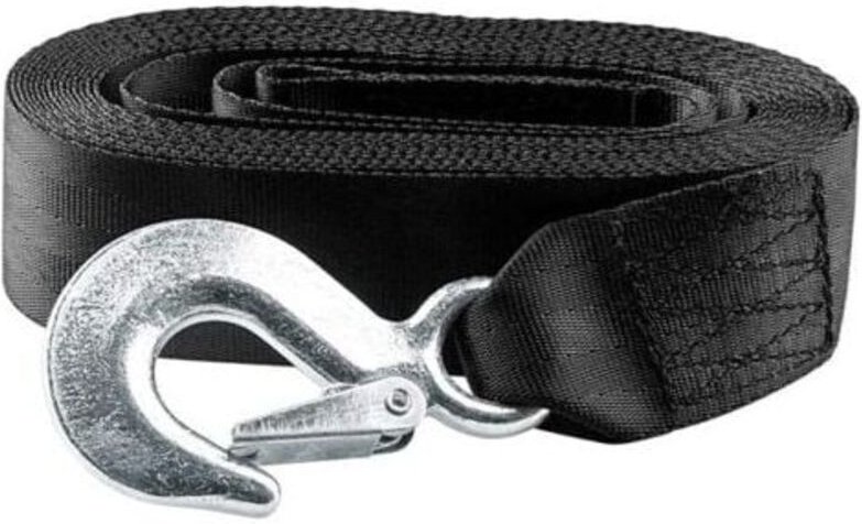 Anhängerwindengurt, Bootswindengurt mit Sicherheitshaken (4 Meter) FLITI