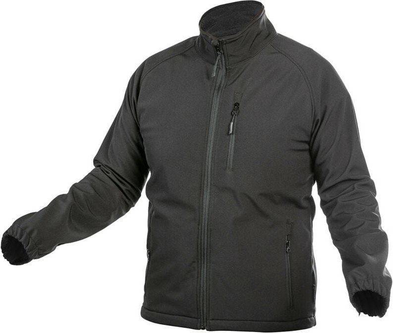 Wasserdichte Softshelljacke 'Biese', schwarz, xxl