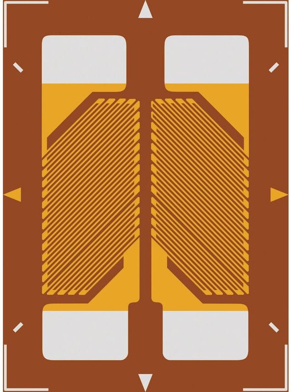 106993 Dehnmessstreifen 4 St. (L x B) 9.4 mm x 6.7 mm