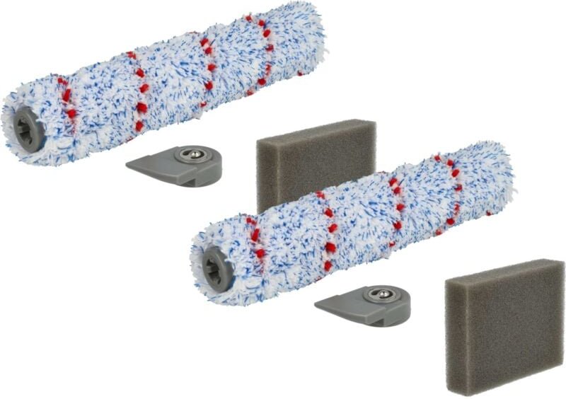 Thumbnail - 4-tlg. Zubehör-Set Ersatz für Leifheit 11918 für Staubsauger - Schaumstoff-Filter, Bürstenrolle - Vhbw