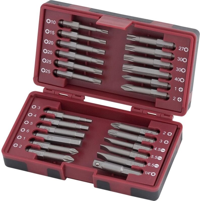 Kraftwerk - 24-t. 1/4' ergokraft-Lang-Bit-Box 50 mm