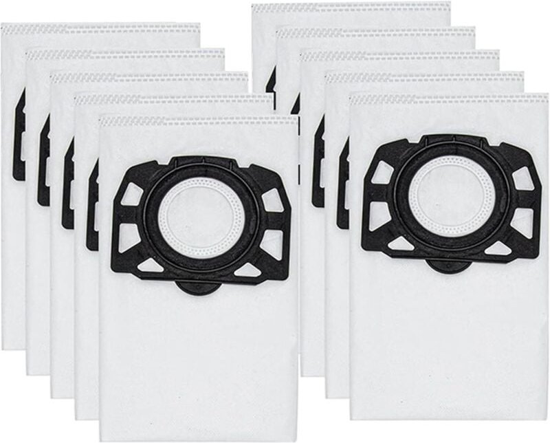 15er Pack Vliesstaubsaugerbeutel für Kärcher 2.863-006.0 KFI 487 Ersatzbeutel WD4 WD5 WD6 WD5P WD6P Premium MV4 MV5 MV6 ...