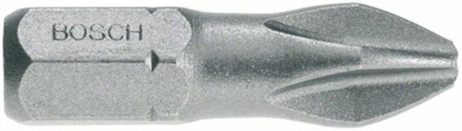 25x Schrauberbit Extra-Hart ph 2 25 mm - 2608522186 - Bosch