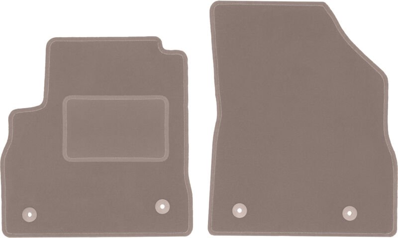 Beige Vordermatten für: Opel Astra K Limousine, Schrägheck, Kombi (2015-)