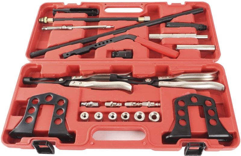 Zylinderkopf-Wartungswerkzeugsatz, Zylinderfederkompressor-Stangendichtungs-Einbau- und Ausbauwerkzeugsatz - Jeffergarde...