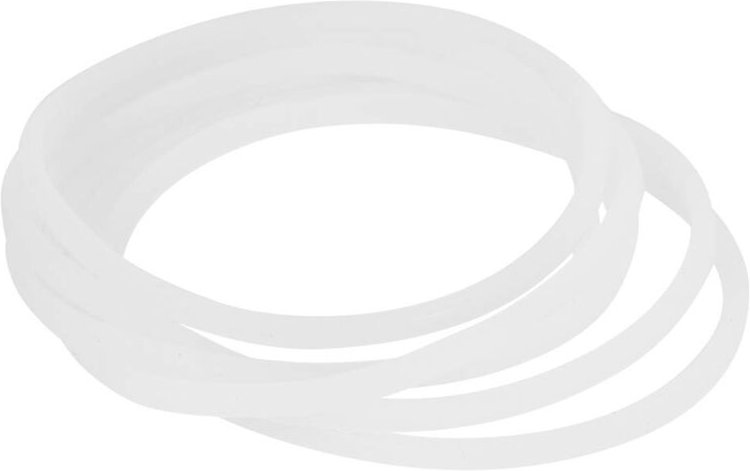 Zoternen - 3/6 Stück neue Ersatzdichtungen Gummidichtring für Magic Bullet Flat/Cross Blade (6 Stück)
