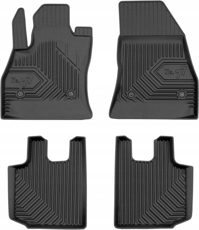 GUMMIMATTEN FIAT 500L ab 2012-2022 DURCH 77