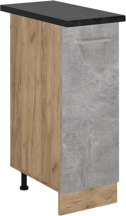 Thumbnail - Vicco - Apothekerschrank R-Line, Beton, 30 cm , ap Anthrazit