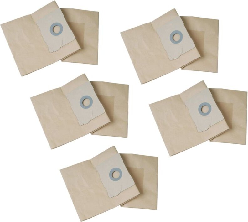 Filtersack fb-vcp 320/VCP 320+L 5 Stück für vcp 320 e vcp 321 e-l 633582 - Festool