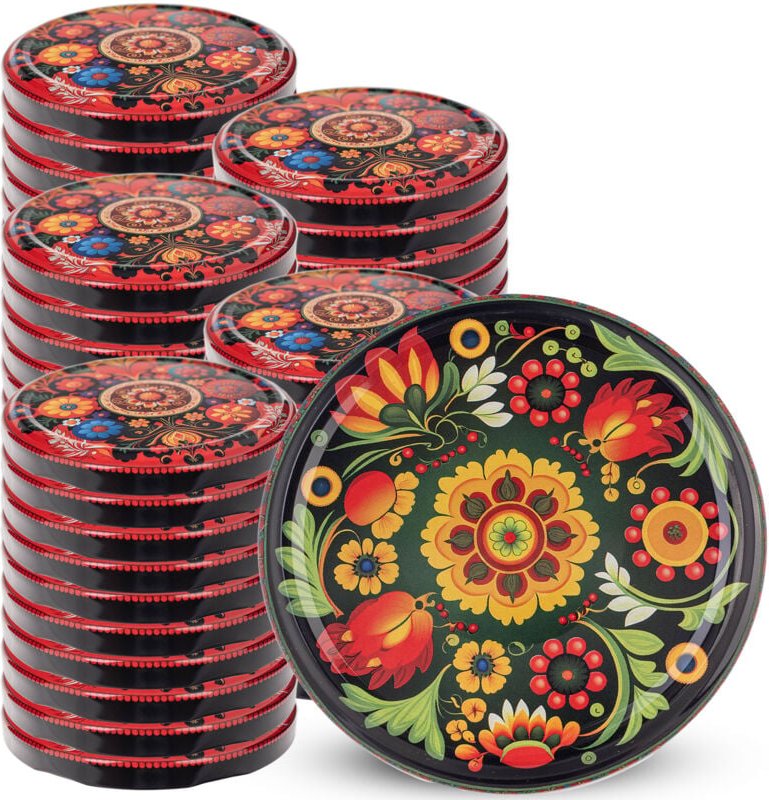 Deckel fi82 Packung 50 Stück stickerei-mix 2 t - Kadax