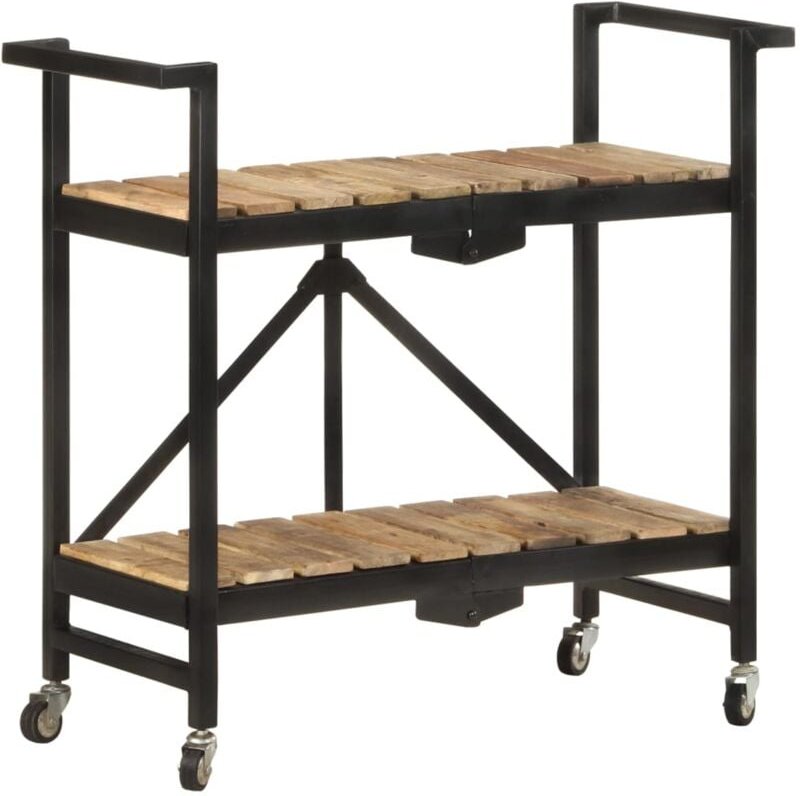 Küchenwagen 87x36x81 cm Mango Massivholz Vidaxl