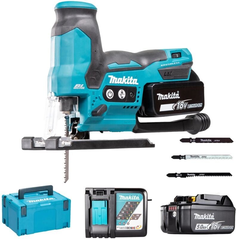 Thumbnail - Makita - Säbelsäge DJV185RTJ 18 v 5 Ah