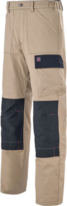 Rigger-Hose Beige / Schwarz Xl - Fr(52-54)