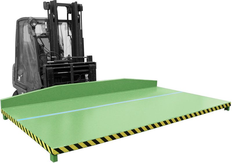 Bauer Restgitter-Palette RGP-3, lackiert, Resedagrün