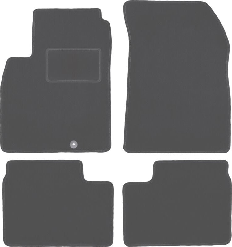 Graphit-Fußmatten für: Nissan Micra K13 Fließheck (2010-2016)