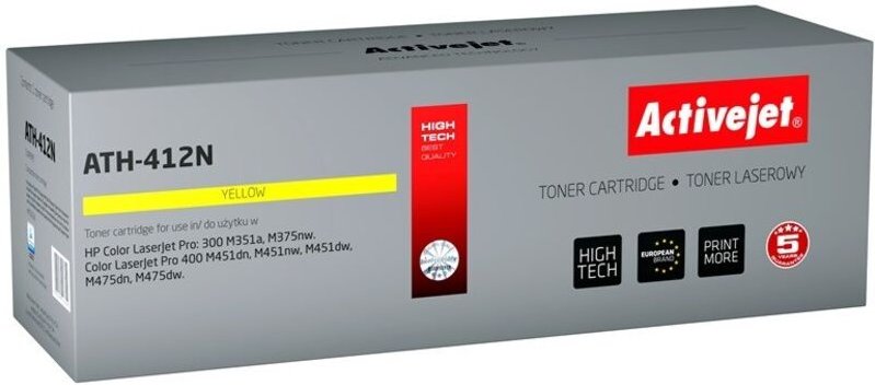 ActiveJet Toner für HP 305A CE412A neu ATH-412N