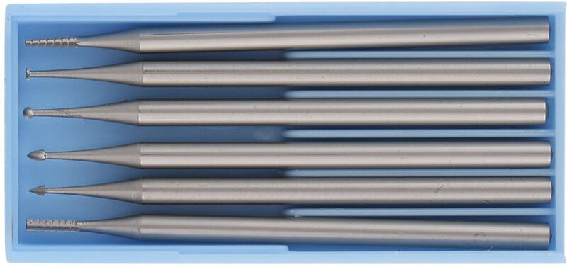 Acouto 2,35 mm Wolframstahl-Gravur- und Schnitzwerkzeugset für die Schmuckherstellung, hochfester Wolframstahl, verschle...