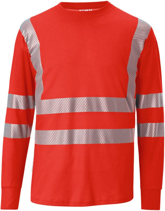 Kübler Longsleeve REFLECTIQ PSA 2 5045 warnrot Gr. S