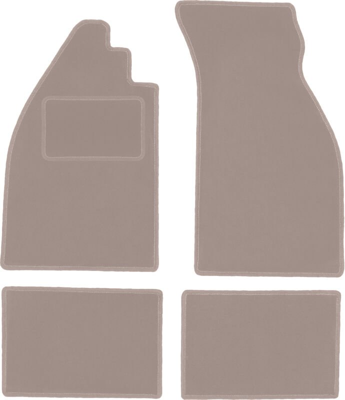 Beige Veloursmatten für: Volkswagen Käfer 0 (1938-2003)