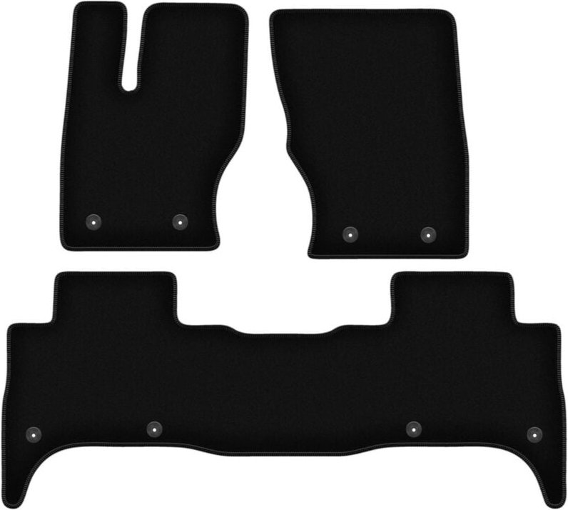 BASIC schwarze Veloursmatten für: Range Rover Sport II SUV (2013-)
