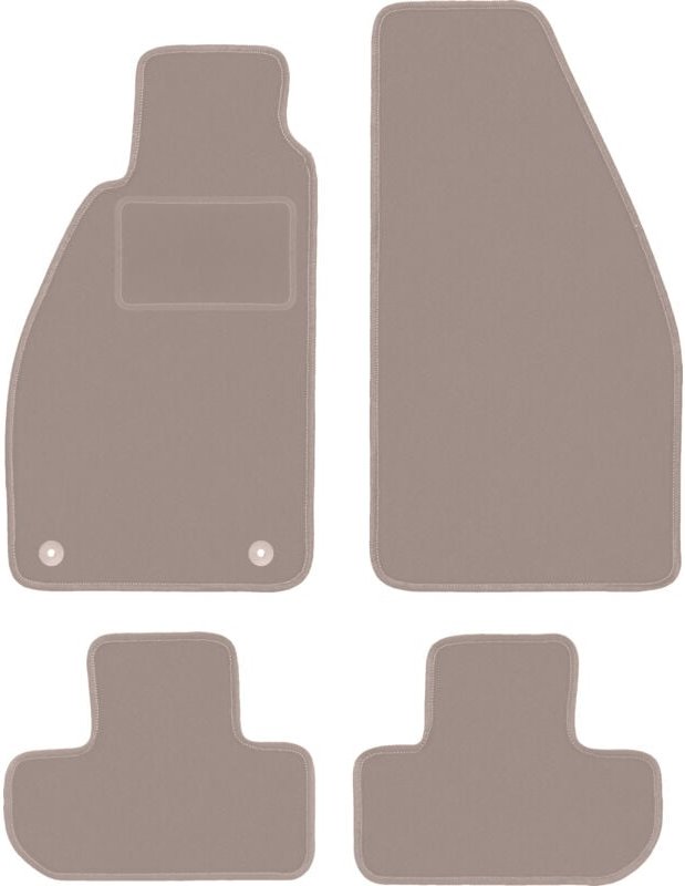 Beige Veloursmatten für: Alfa Romeo GTV Coupé, Cabrio (1995-2005)
