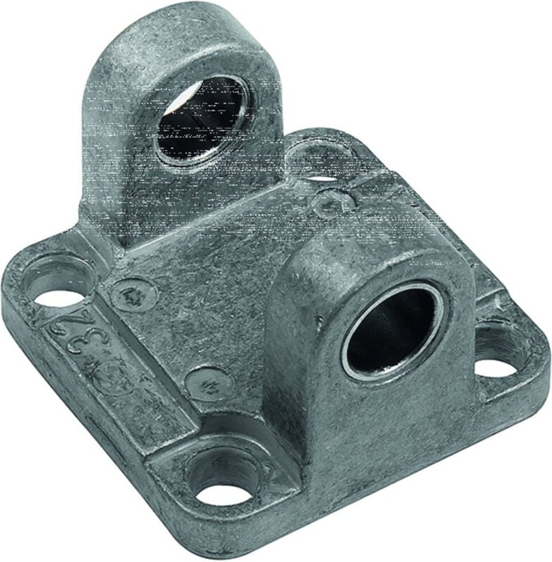 Riegler - Schwenkgabelbefestigung mit Buchsen, iso 15552, Ø200