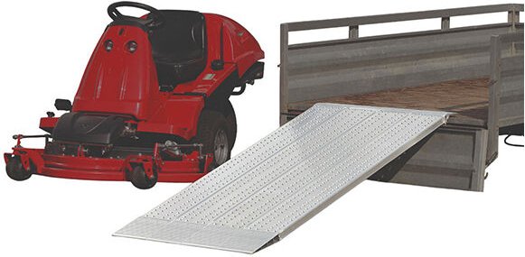 Alu Auffahrrampe (Einzelstück) - Rampenlänge 2450mm, Innere Breite 500mm, Traglast pro Paar 320kg - AOH500/3