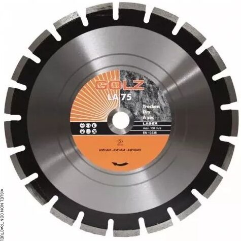 Golz - Diamantscheibe LA75 350MM 25.4 LA75351