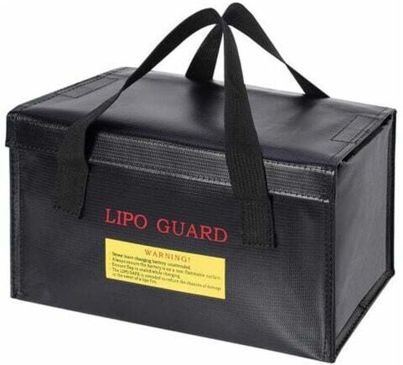 Tragbare explosionsgeschützte Lipo-Akkutasche, flammhemmender Glasfaserschutz im Inneren, große Kapazität für Akkulageru...