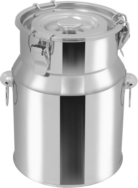5 l/1,32 Gallonen Milchkanne, robuster Milchkrug, Milcheimer, Milchkanne, Tragekrug mit versiegeltem Deckel zur Aufbewah...