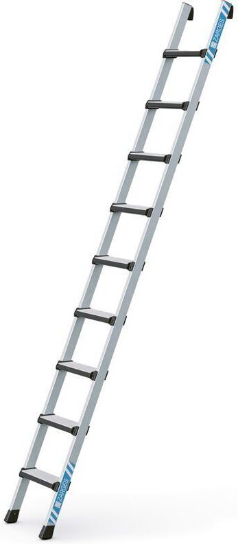 Comfortstep l Stufen-Anlegeleiter Zarges mit gepolsterter Stufen-Vorderkante 2,68m