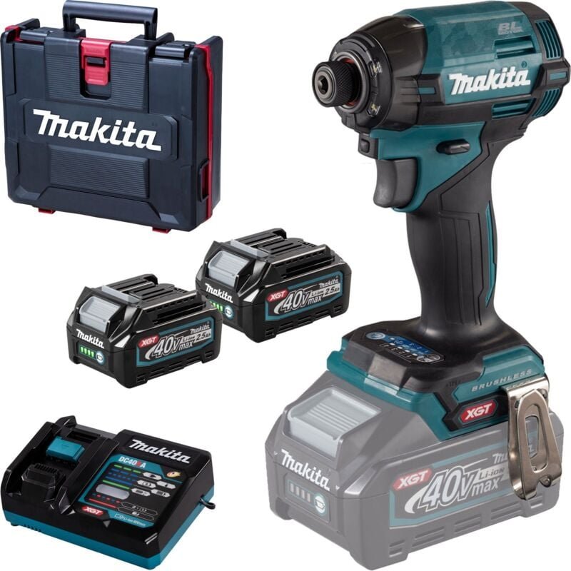 Makita - Akku-Schlagschrauber xgt 1/4' • 220 Nm • 0 – 3.700 U/min