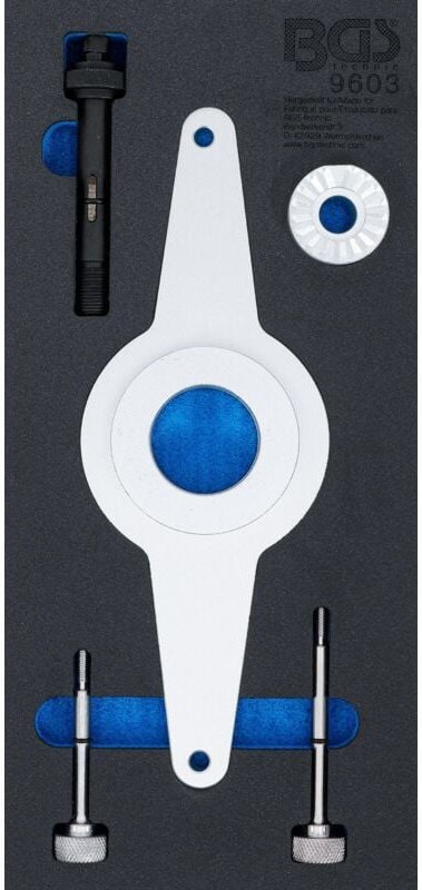 Werkstattwageneinlage 1/3: Schwingungsdämpfer-Werkzeug-Satz für vag 1.8 & 2.0 tfsi