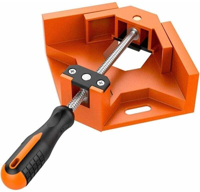 90°-Eckklemme – Gehrungsgriff – rechtwinklige Klemme – rechtwinklige Klemme für Aluminium, Holzbearbeitung, Maschinenbau...