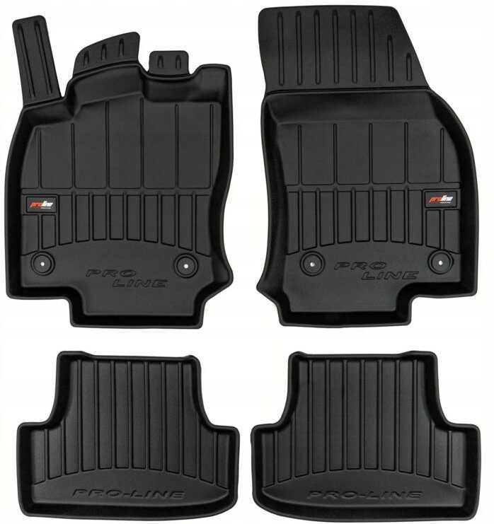 Gummimatten und Fußmatten VW T-Roc ab 2017 - 3D-Kanäle