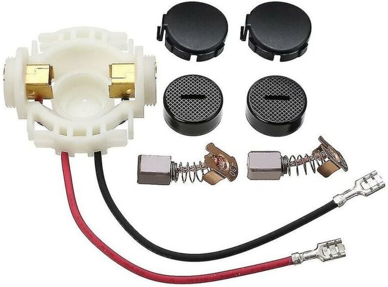 Thumbnail - Jeu de supports de balais de carbone pour Makita 638921-2 Cb430 Bga450 Bga452 Dga452 Bgd800
