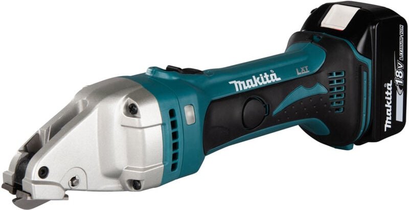 Makita - Akku-Blechschere DJS161RTJ, 18,0 v mit 2x 5,0 Ah + Ladegerät im makpac