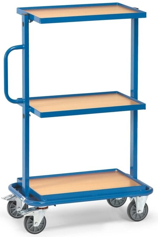 Fetra - Beistellwagen - mit Böden, Ladefläche 600 x 400 mm