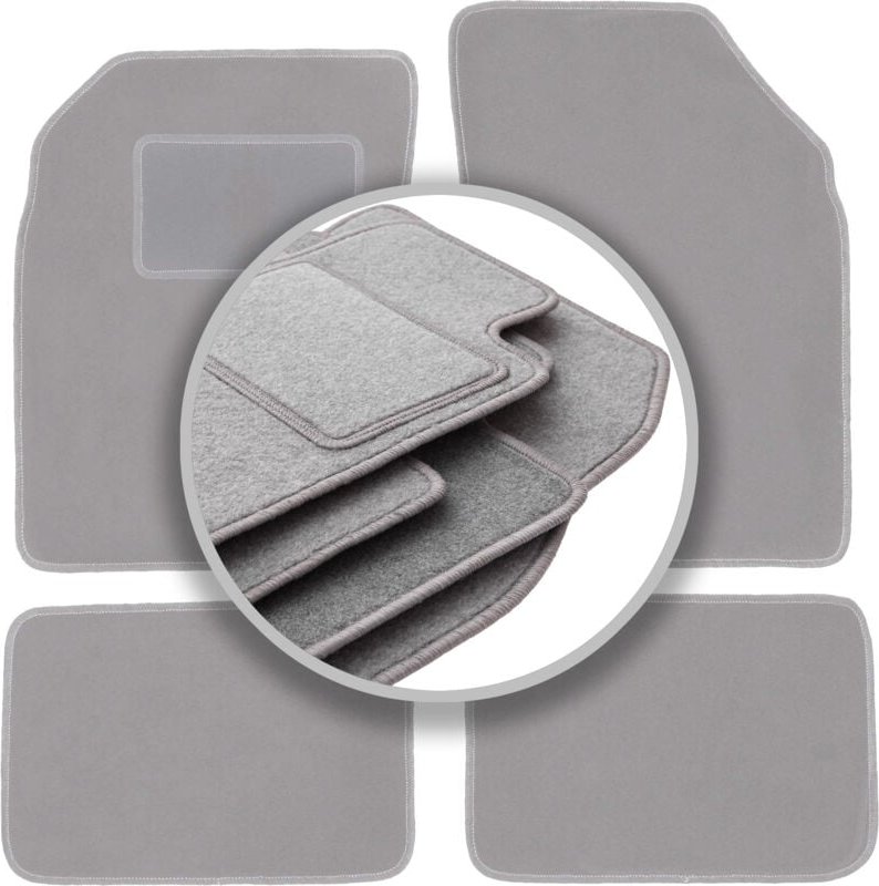 Graue Automatten für: Nissan Micra K11 Fließheck (1992-2003)