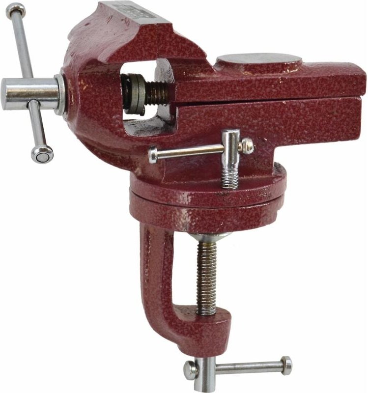 Awtools imadło stołowe obrotowe z kowadłem 70mm