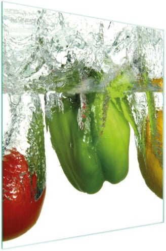 Glasschneidebrett 45x52 Pfeffer