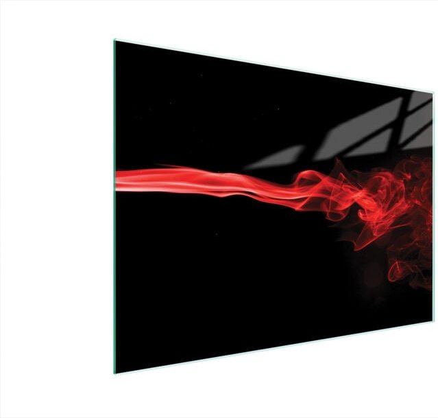 Glasschneidebrett 40x30 Schwarz