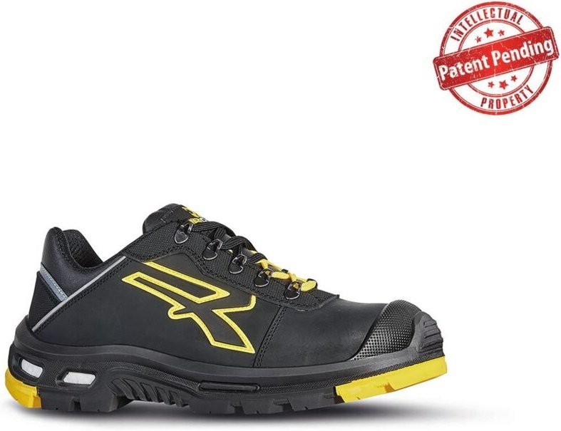 Sicherheitsschuhe niedrig DAVE S3 HRO CI HI SRC - Schwarz/Gelb 42