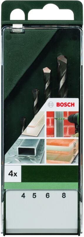 Mehrzweck-Bohrer-Set 4-tlg diy Bosch 2609255480