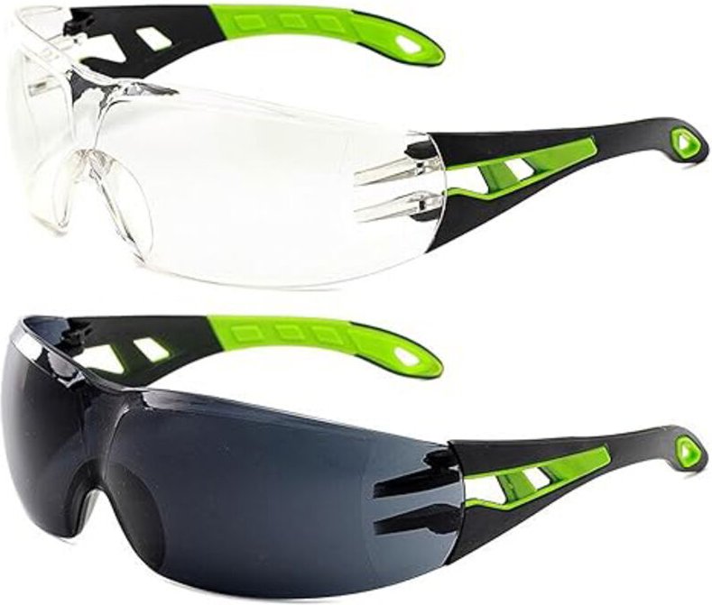 Gabrielle - Schutzbrille, Schutzbrille, leichte Schutzbrille für drinnen/draußen, Jagd, Sport, Schießen, Angeln, Sicherh...