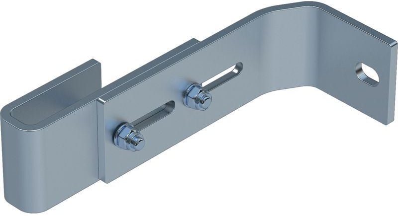 Zarges Wandhalter verstellbar 150-190mm Stahl verzinkt