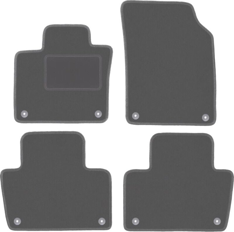 Graphit-Fußmatten für: Volvo XC90 II SUV (2015-)